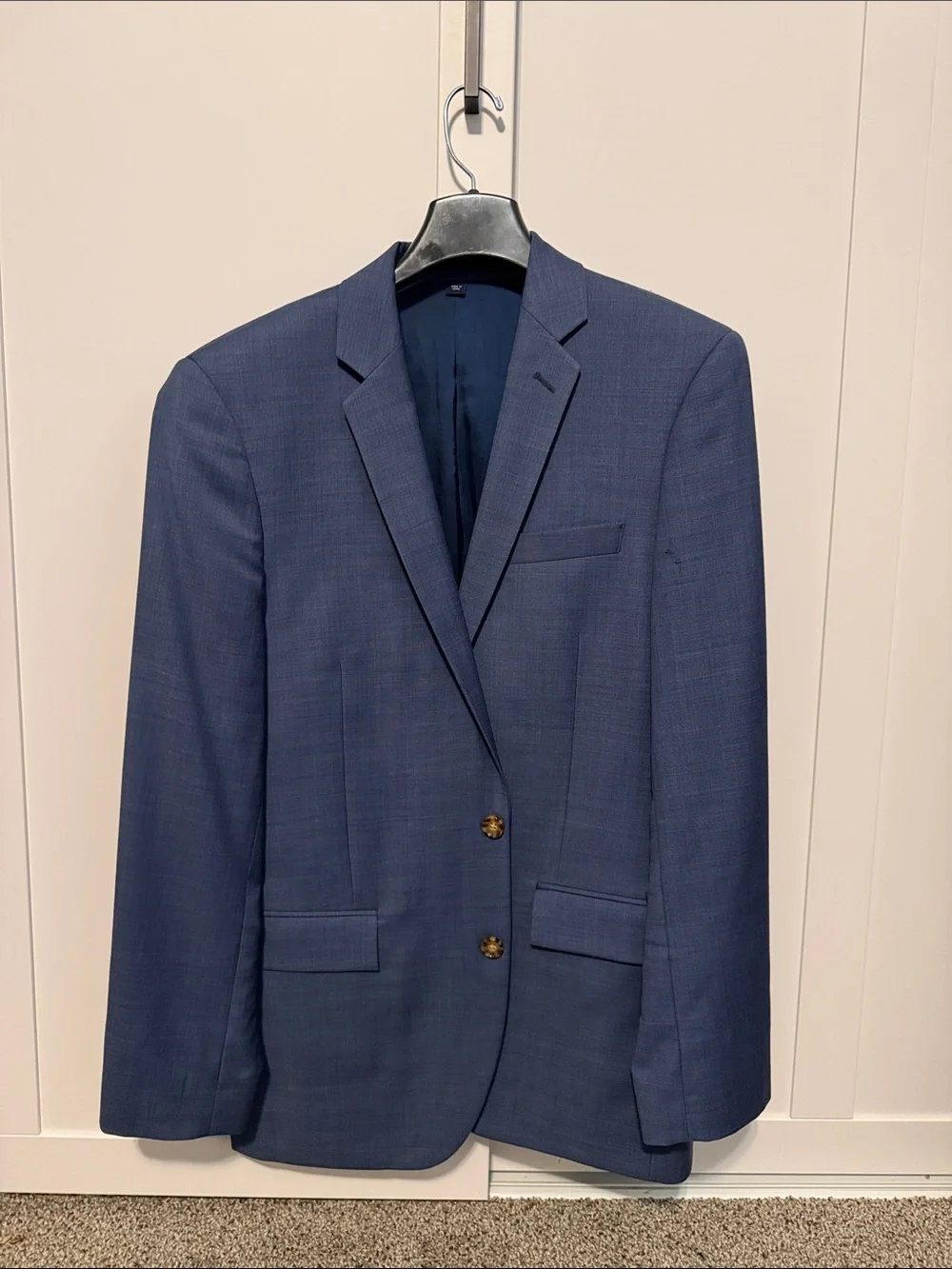J. Crew Midnight Blue Two-Button Men's Blazer